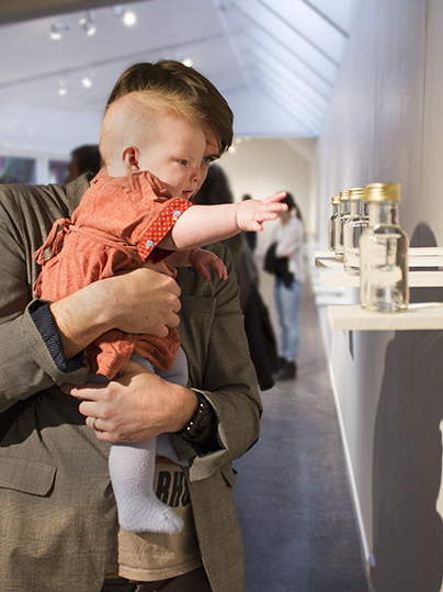 bild av babyvisning